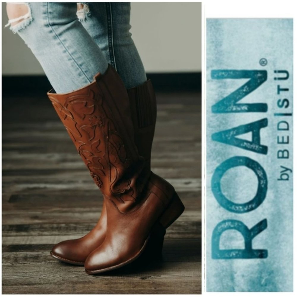 Beautiful Roan by Bed Stu Leather Boots